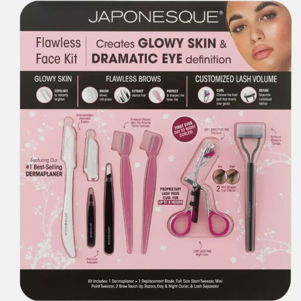 Japonesque Flawless Face Kit 8 Piece Set